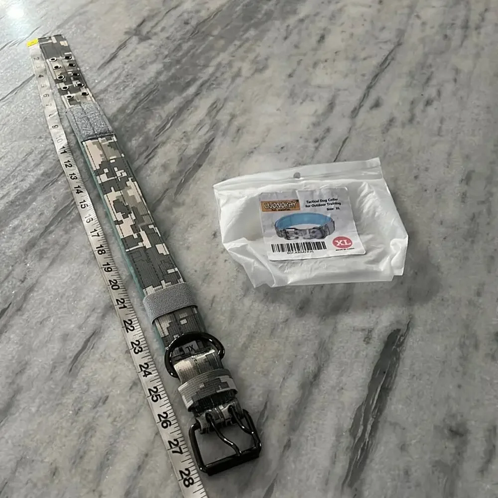 Camouflage Print Tactical Dog Collar XL New in Package